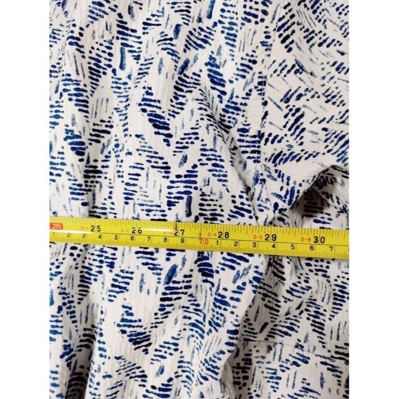 NWT Kimchi Blue Brit Neutral Print Stand Up Collar Long Sleeve Hammered Kimono - Picture 11 of 12